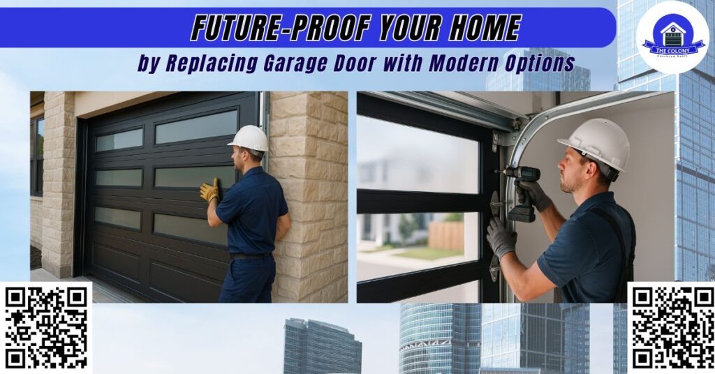 Future-Proof Your Home by Replacing Garage Door with Modern Options - The Colony Overhead Doors