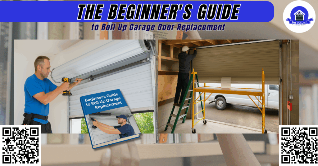 The Beginner's Guide to Roll Up Garage Door Replacement - The Colony Overhead Doors
