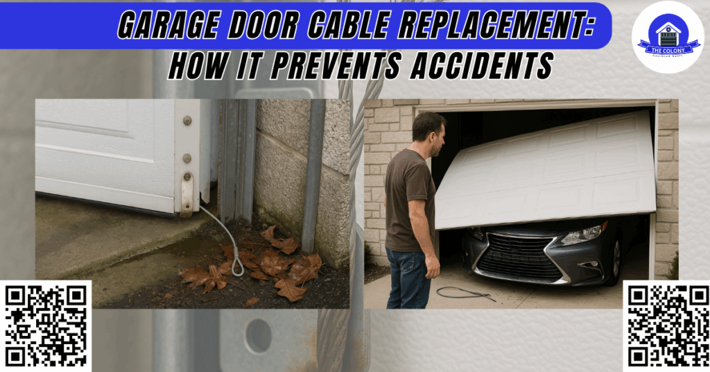 Garage Door Cable Replacement: How It Prevents Accidents - The Colony Overhead Doors