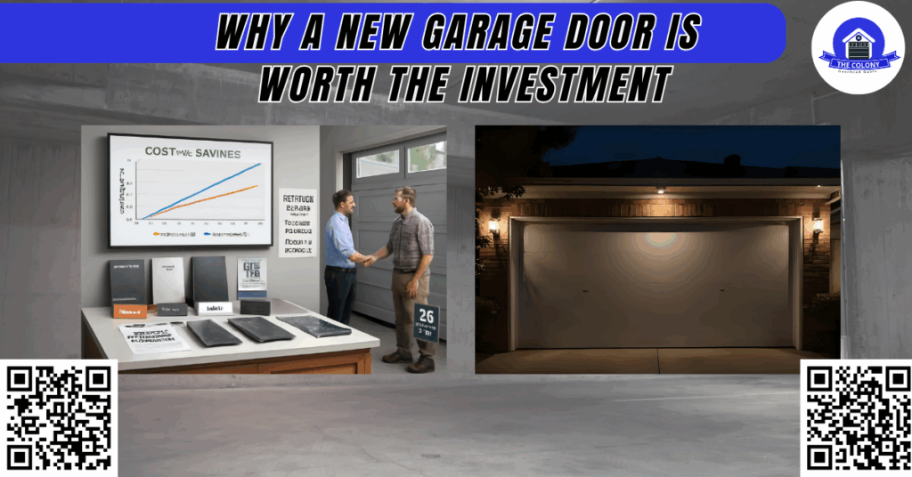 Why a New Garage Door Is Worth the Investment - The Colony Overhead Doors
